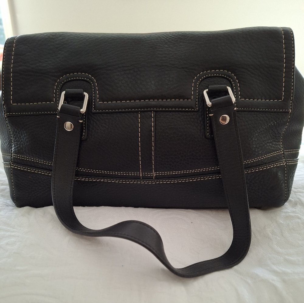 Coach Hamilton Satchel Bag Black - Picture 3 of 10